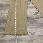 Streetwear Society 55% Linen Tan Drawstring Wide Leg Women’s Pants Size Medium Photo 6