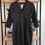 Miss Selfridge NWT Faux Wrap Asymmetrical Hem Dress, 6 Photo 0