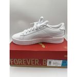 Puma Court Sneaker, White, Women's Casual Low Top Leather Shoes Size 10 Photo 9
