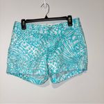 Lilly Pulitzer callahan shorts shorely blue sea cups size 2 Photo 1