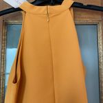 Lucy Paris Women Mustard Sleeveless Mandarin Collar Dress NWT-XS Photo 5