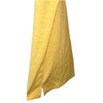 Merokeety  Shirt Womens M Yellow Cap Sleeve Stretch Tee Modest Casual Top Photo 7