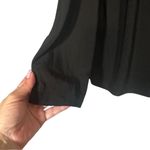 Halogen  Black Tie Knot Front Long Sleeve Dressy Formal Blouse Women Sz 3X Photo 4