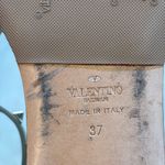 Valentino Garavani Valentino Rockstud flat lace-up mint green leather gladiator sandals size IT 37 Photo 11