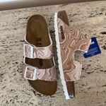 Birkenstock NWOB Arizona Marble Birko-Flor Sandals. Size EU 38 Photo 11