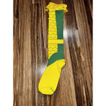 Marvel Womens Socks Knee High Shoe Size‎ 4-10 Yellow Green Loki Thor NEW  Comics Photo 2