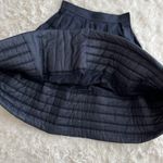Alexander McQueen navy blue cotton quilted A-line skirt size IT38 S small Photo 11