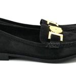 Sugar Mada Women's Embellished Chaim Bow Flat Slip On Loafers Shoes Size 7.5 Black Photo 4