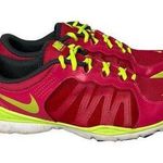 Nike  TR2 Womens Running Shoes Pink Lime Flex Training Sneakers Size 9.5 M Photo 0