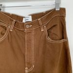 Reformation  Cowboy High Rise Straight Jeans Womens Brown Size 29 Photo 7