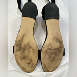 Ivanka Trump Suede Ballet Style Flats with ankle‎ wrap, Ivanka Trumph,Carthe, Black   Size 10 Photo 8