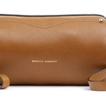 Rebecca Minkoff  Barrel crossbody Bag in Nutmeg with wristlet strap quiet Luxury Photo 0