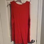 LuLaRoe  Classic Red Sleeveless Tank Photo 2