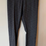 Lululemon Wunder Under High Rise Leggings Womens 6 Heather Black Athleisure Photo 0