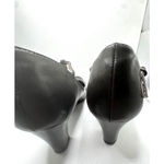 American Eagle Mary Jane Y2K dark Brown buckle Heels Size 8.5 Photo 3