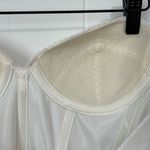 Frederick's of Hollywood Vintage Fredrick’s of Hollywood ILGWU Union Made‎ White Bustier Bra cottage core Photo 2