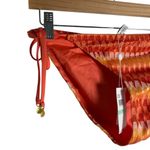 Trina Turk  Sunray Crochet Orange Two Piece Halter Tie Bikini Swimsuit Set Photo 6