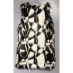 Almost Famous KLd SIGNATURE FAMOUS BOHO ROCKER FAUX FUR VEST 70’s Style Size SMALL Photo 1