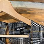 EXPRESS  Plaid Long Sleeve Blouse Photo 1