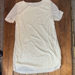 Betsey Johnson  off White Sequin Short Sleeve t shirt style mini dress NWOT Photo 7