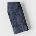 Polo Ralph Lauren Women's Jacquard Silk Blend Tuxedo Blazer Jacket Sz 0 Italy Black Photo 6