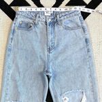 Princess Polly Fairmount Straight Leg Light Wash Jeans Size 0 Photo 5