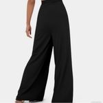 Halara 2 Ways To Wear Palazzo Pants & Jumpsuit 2 In One Twofer Tapshoe Black Photo 4