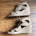 Eileen Fisher  lace up wedge sandals size‎ 9 Photo 9