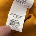 Celebrate DB Studio One Shoulder Ruffle Gown Formal Dress Marigold 8 Gold Photo 4