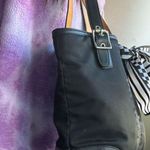 Coach Authentic 1941 (VINTAGE) leather/canvas zip top closure shoulder bag Photo 2