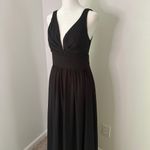 Lulu's Leading Role black sleeveless maxi dress size S Photo 3