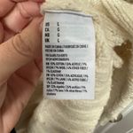 American Eagle  Womens Cream Beige Crewneck Sweater Textured Knit Size Large Photo 5