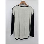 Smartwool Long Sleeve Crew Neck Base Layer Sweater Heather Gray Black Small Photo 2