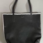 Handmade Black White Punk Heart Spider Star Pizza Cat Cactus Homer Simpson The Simpsons Flamingo Patch Patches Studded Leather Tote Shoulder Bag Purse Pocketbook Handbag 🕷🍕🌵🦩🔪✨ Photo 1