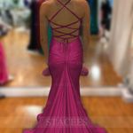 Mermaid Prom Dress Size 6 Photo 1