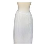 Brave+True Maxi Lined Oakey Skirt White Linen Women's Size XS New Photo 5
