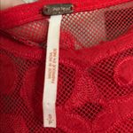 Free People  Elegant Red Sleeveless Top Photo 2