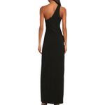 Lulus NWOT Show Stopping Style Black One Shoulder Cutout Maxi Dress Size XL Photo 2