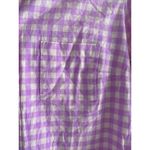 J.Crew Womens 2 Purple Gingham Boy Fit Button Down Collared Career Top Photo 3