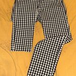 ZARA Black And White Pants Photo 2