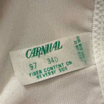 Vintage Carnival Ivory Satin Lace Bra Romantic Lingerie 38D Cream White Size undefined Photo 7