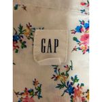Gap Women's White Floral Print Cotton Long Sleeve Button Down Shirt Top Size XS Photo 4