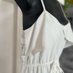 C. Luce  S Women's White Casual Dress size S Photo 3