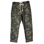 One Teaspoon  Pants Women XS Green Camo Shabbies Jeans Drawstring‎ NWT Athleisure Photo 2