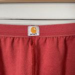 Carhartt  Womens Thermal Leggings Base Layer Coral Orange Polyester Size Large Photo 4