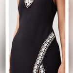 Karen Millen Crystal Embellished Woven Thigh Split Midi Dress Photo 2