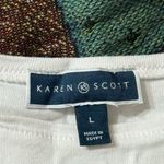 Karen Scott  Classic White Tank Top Photo 3