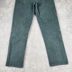 American Eagle Corduroy Green Mom Straight Jean Pants Size 4 Photo 11