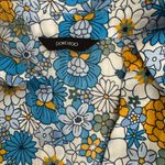 Dakota Blue Floral Long Sleeve Dress Size XL Photo 2