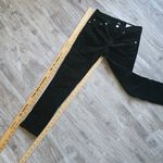 Rag and Bone High Rise Ankle Skinny Black Velvet Women's 27 Photo 8